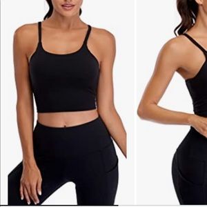 3 pc padded tank top set